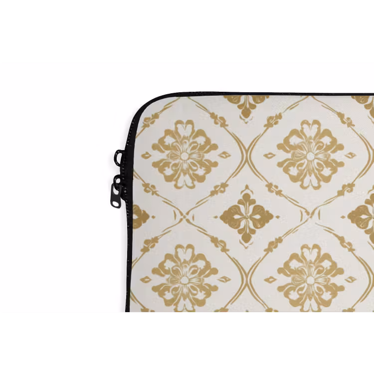 Laptophoes - Ornament - Klassiek - Goud — 6