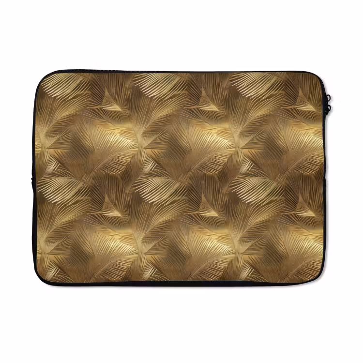 Laptophoes - Palm - Waaier - Goud — 5