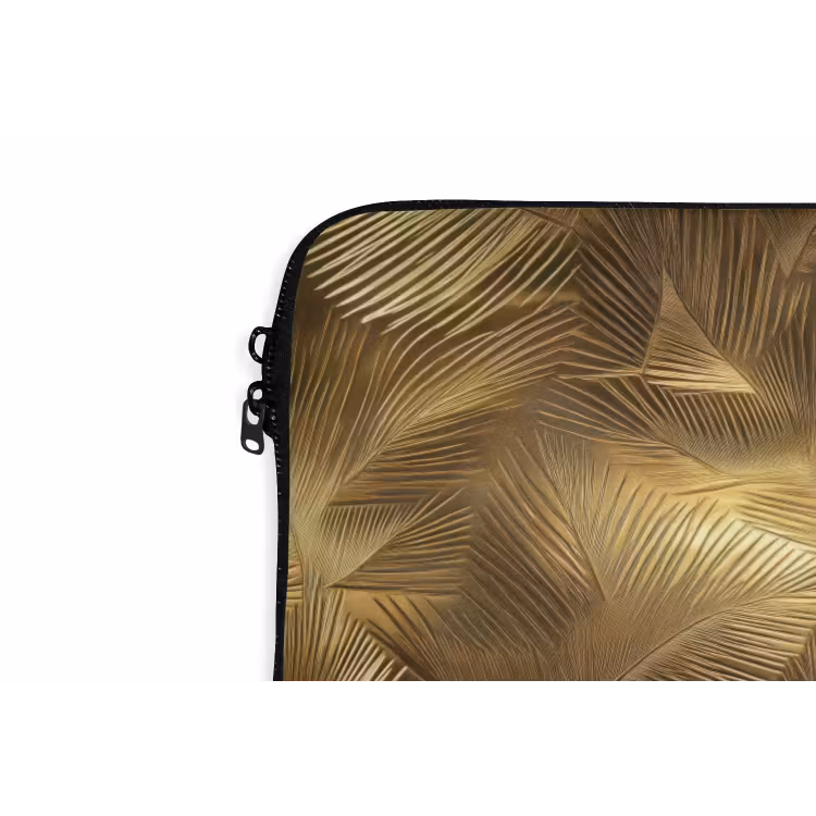 Laptophoes - Palm - Waaier - Goud — 6