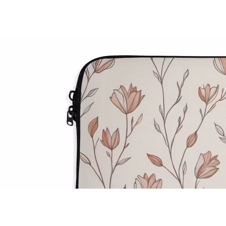 Laptophoes - Patroon - Klassiek - Roze — 6