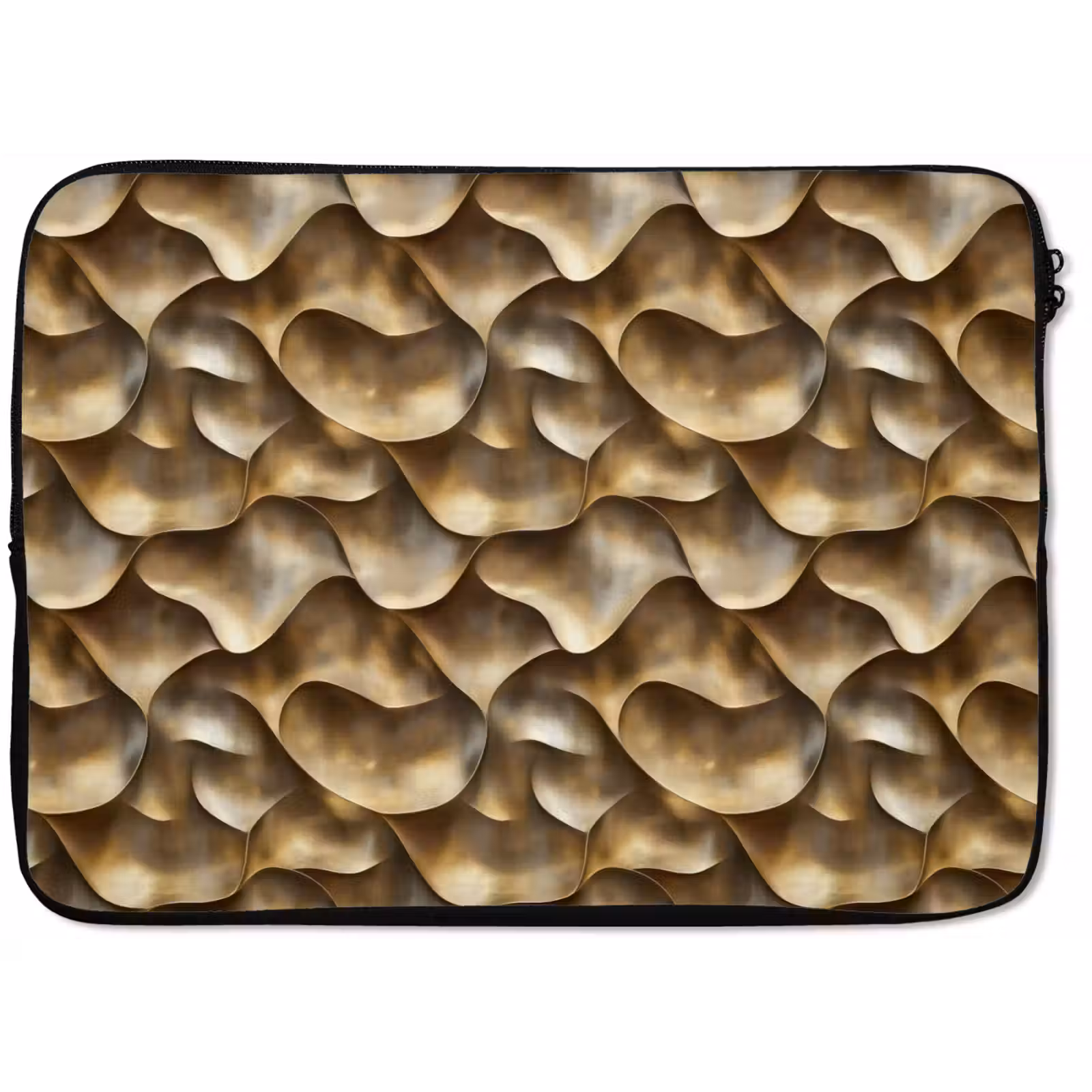 Laptophoes - Abstract - Antiek - Goud — 1