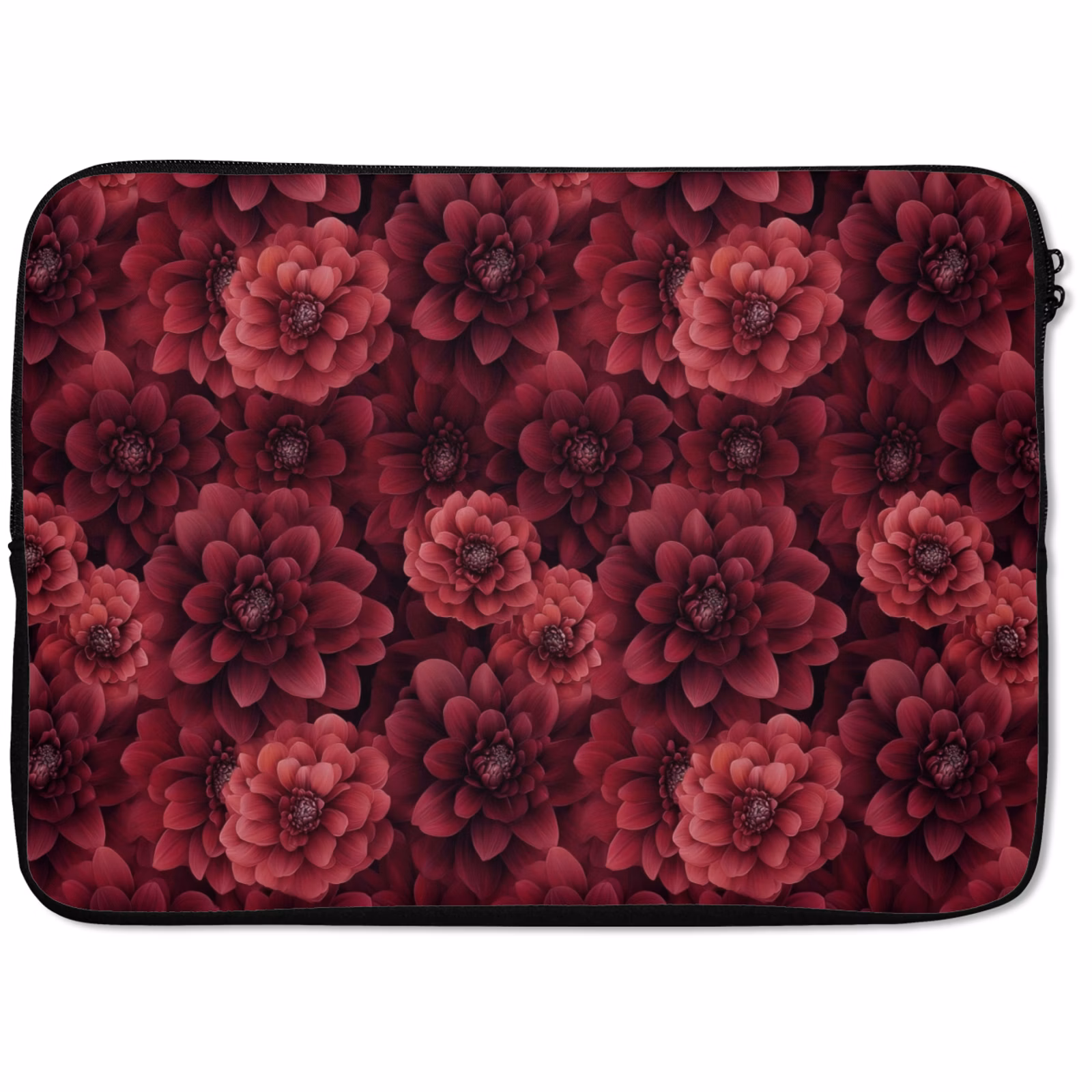 Laptophoes - Dahlias - Bloemen - Rood — 1