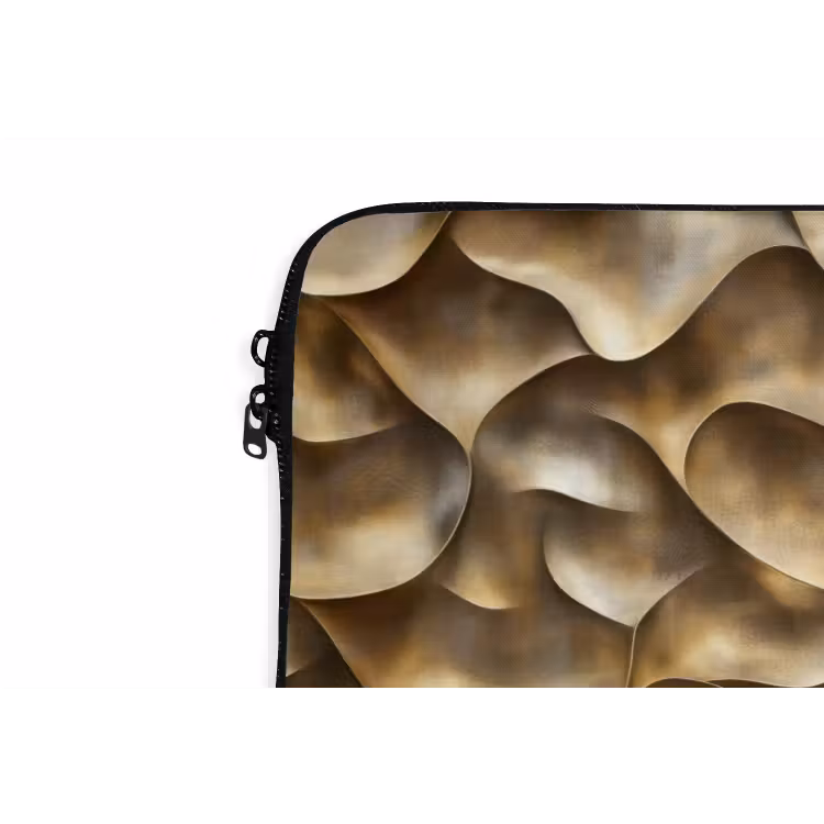 Laptophoes - Abstract - Antiek - Goud — 6