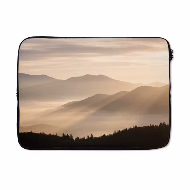 Laptophoes - Bergen - Mist - Zonnestralen — 5