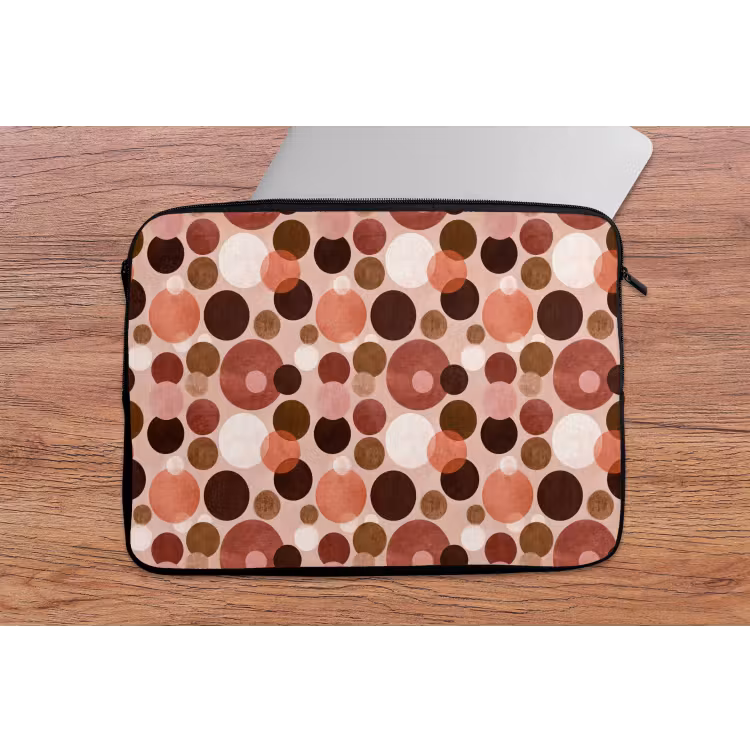 Laptophoes - Cirkels - Modern - Kleurrijk — 2