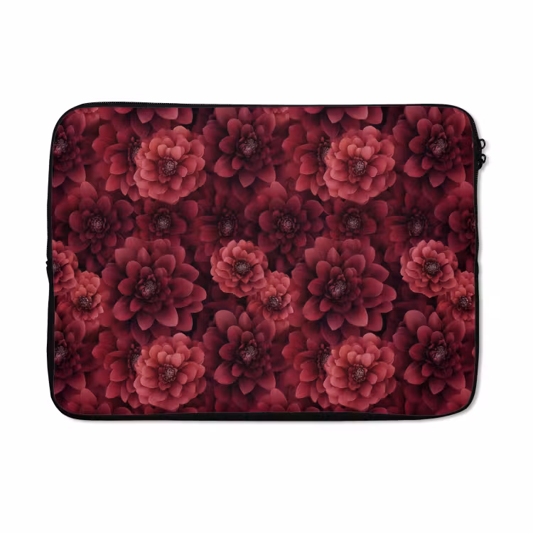 Laptophoes - Dahlias - Bloemen - Rood — 5