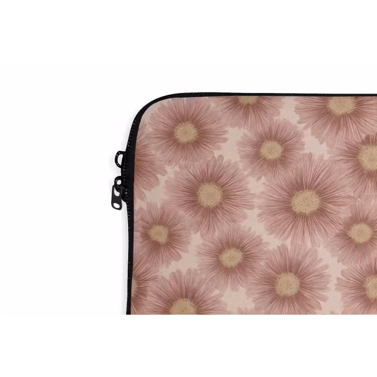 Laptophoes - Gerbera - Bloemen - Roze — 6