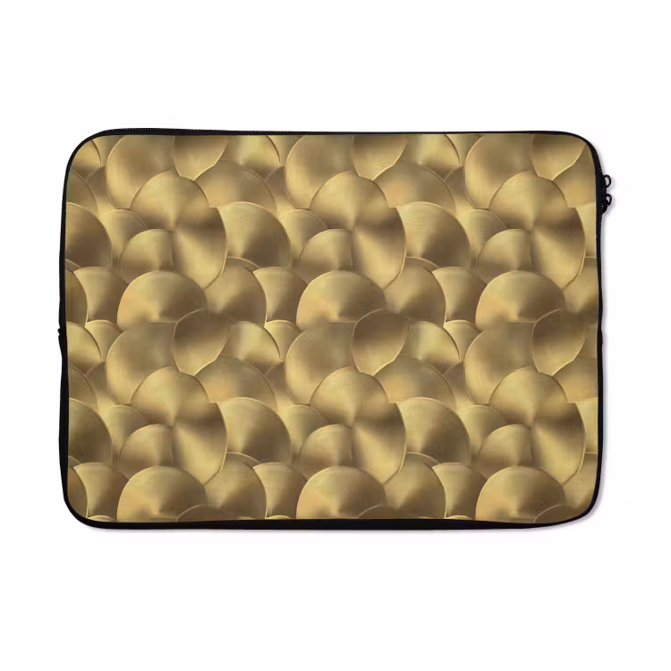 Laptophoes - Modern - Cirkel - Goud — 5