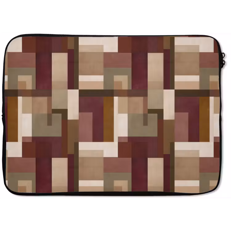 Laptophoes - Modern - Geometrie - Kleurrijk — 1