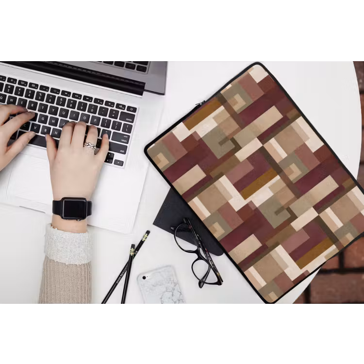 Laptophoes - Modern - Geometrie - Kleurrijk — 3