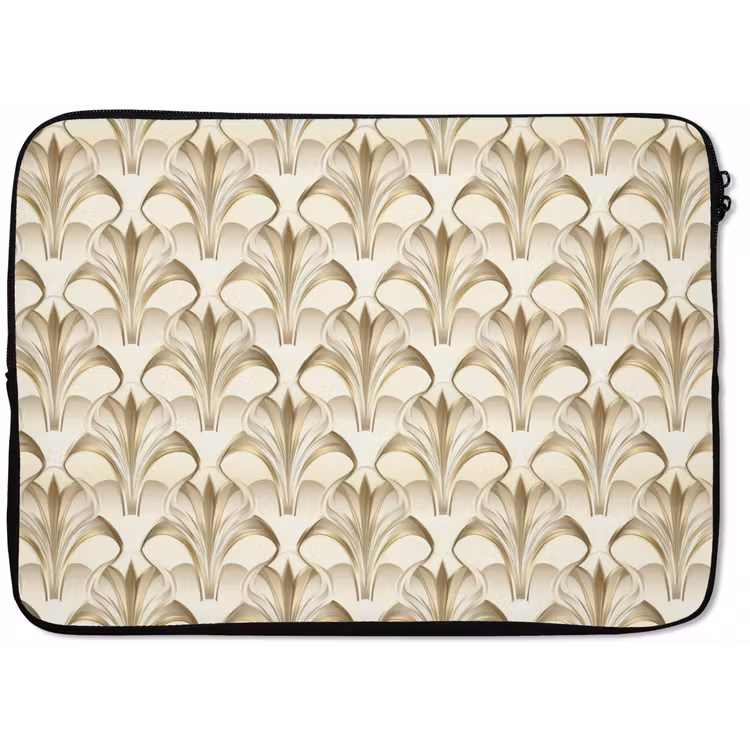 Laptophoes - Ornament - Barok - Goud — 1