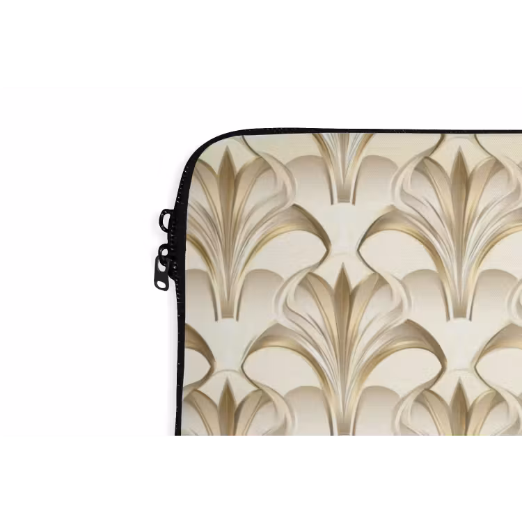 Laptophoes - Ornament - Barok - Goud — 6