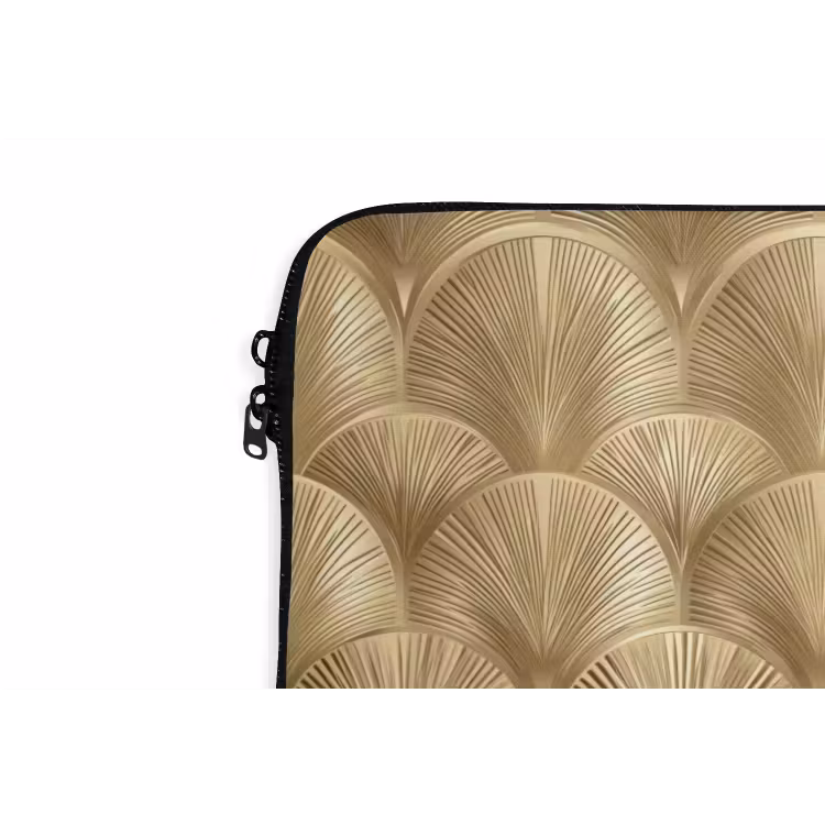Laptophoes - Patroon - Waaier - Goud — 6