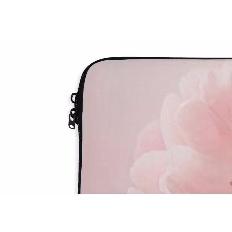 Laptophoes - Bloem - Pioenroos - Roze — 6