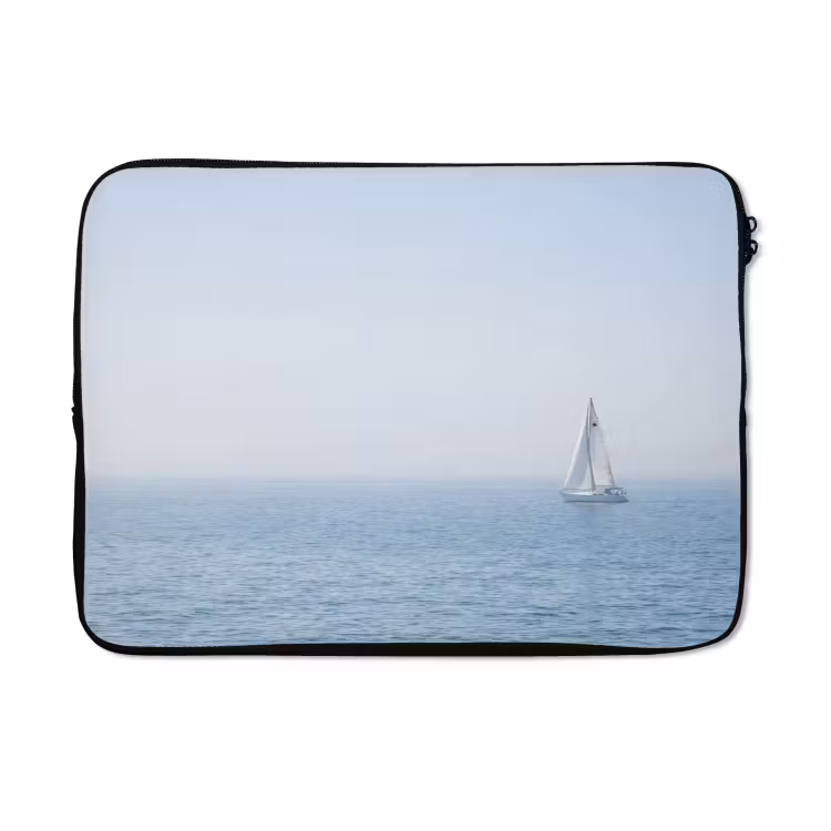 Laptophoes - Horizon - Zeilboot - Zee — 5