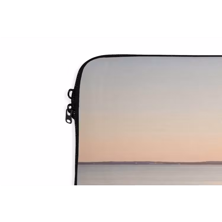 Laptophoes - Kustlijn - Horizon - Hek — 6