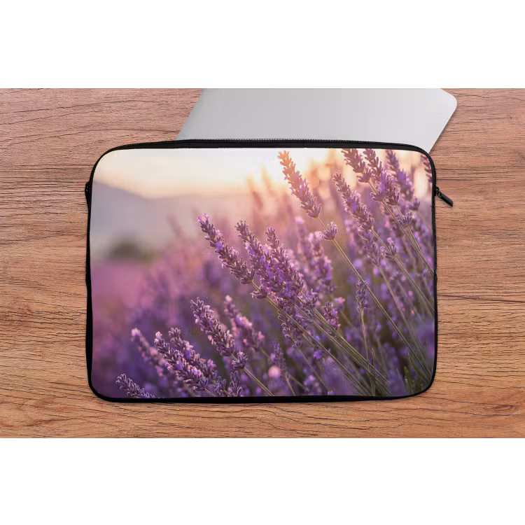 Laptophoes - Lavendel - Paars - Zonlicht — 2