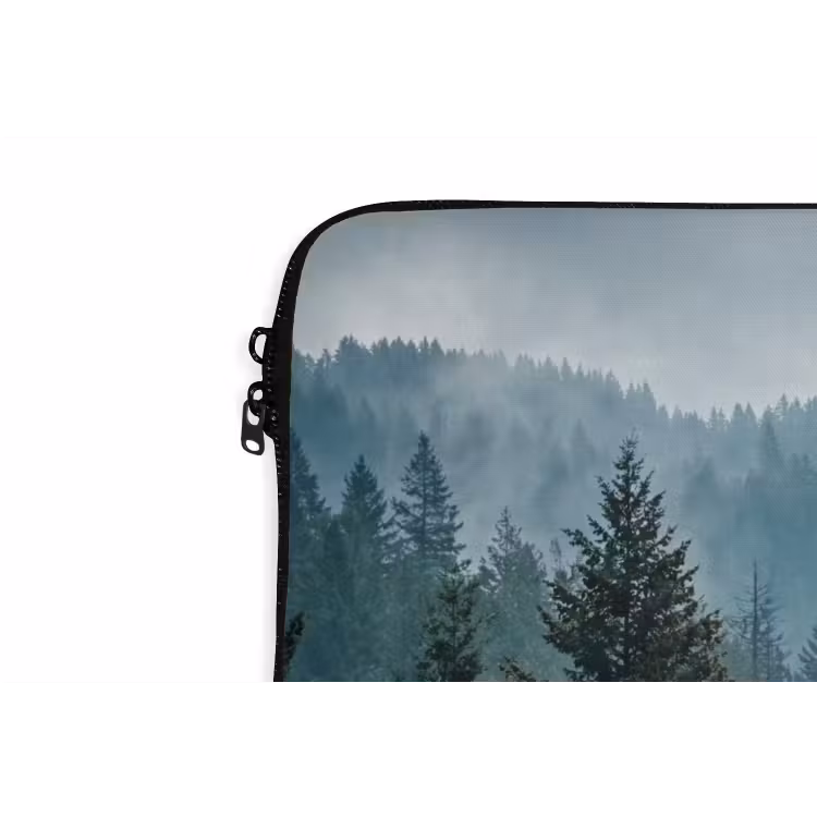 Laptophoes - Naaldwoud - Bergen - Mist — 6