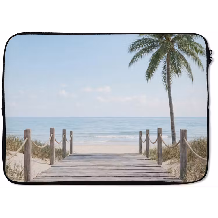 Laptophoes - Palmbomen - Pad - Horizon — 1