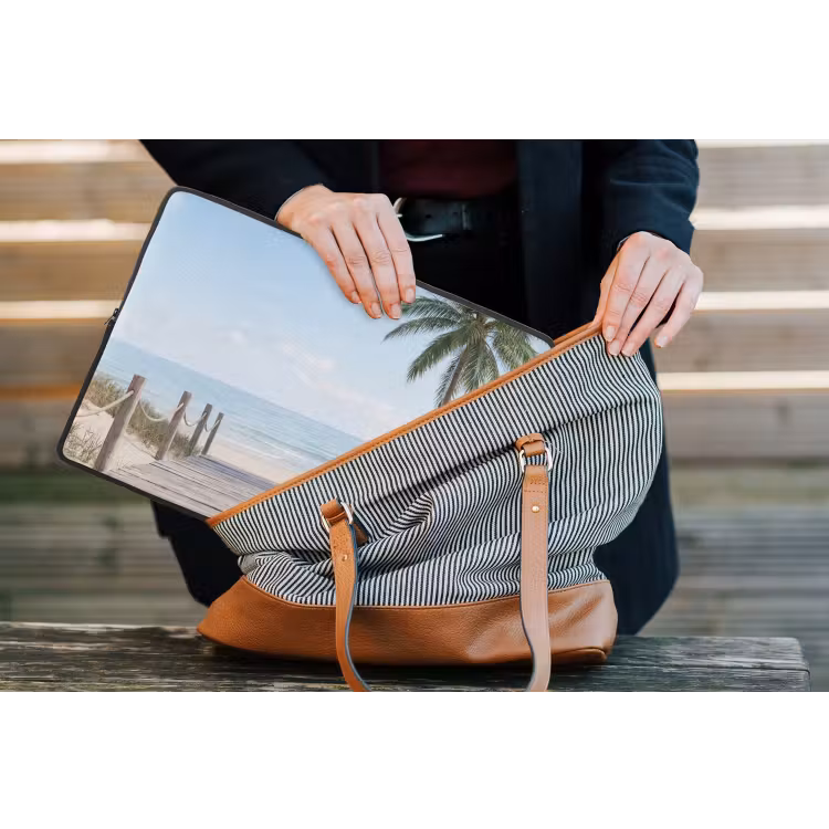 Laptophoes - Palmbomen - Pad - Horizon — 4