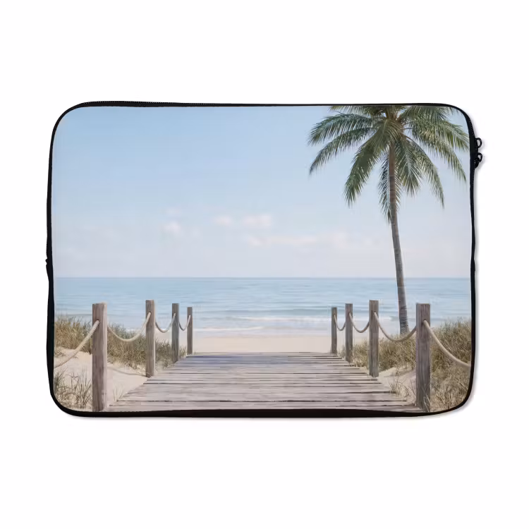 Laptophoes - Palmbomen - Pad - Horizon — 5