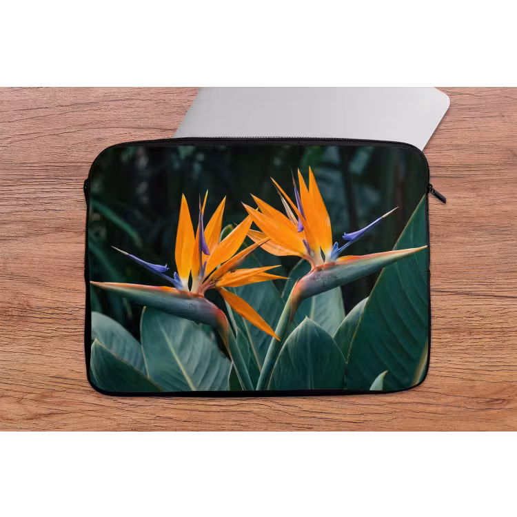 Laptophoes - Paradijsvogel - Bloem - Exotisch — 2
