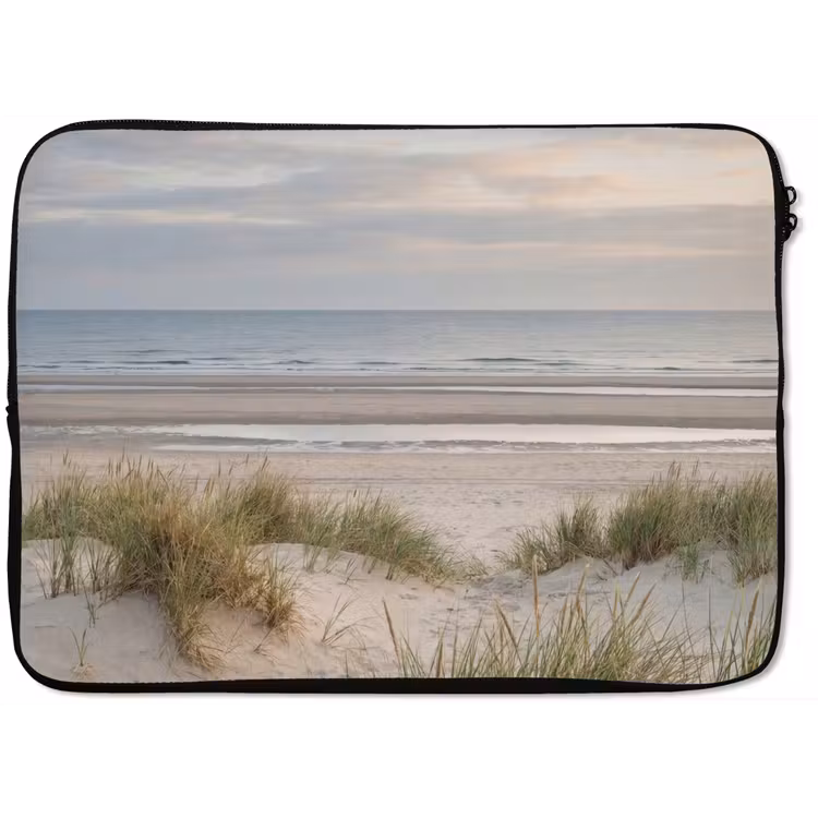 Laptophoes - Zandstrand - Bewolkt - Duinen — 1
