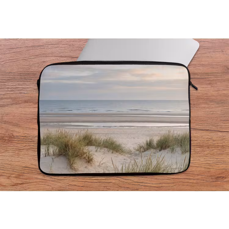 Laptophoes - Zandstrand - Bewolkt - Duinen — 2