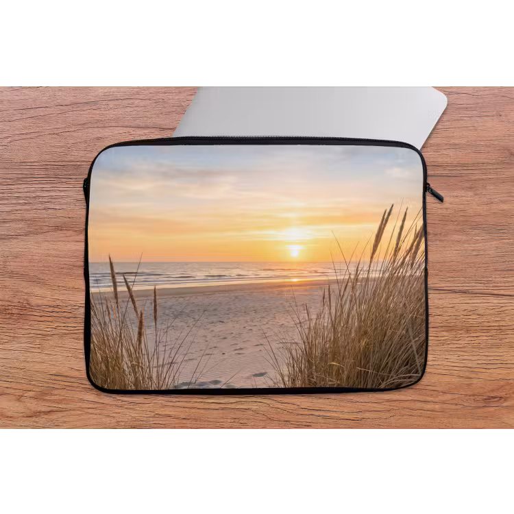 Laptophoes - Zonsondergang - Duinen - Zee — 2