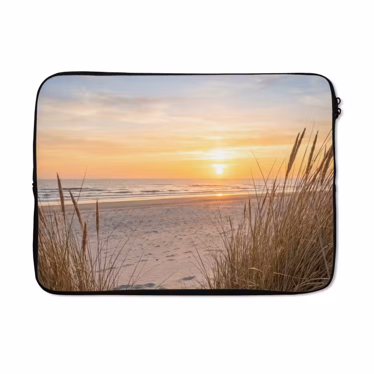 Laptophoes - Zonsondergang - Duinen - Zee — 5