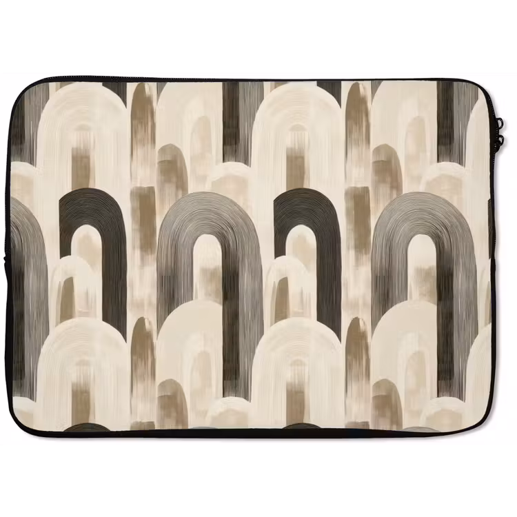Laptophoes - Abstract - Patroon - Bogen — 1