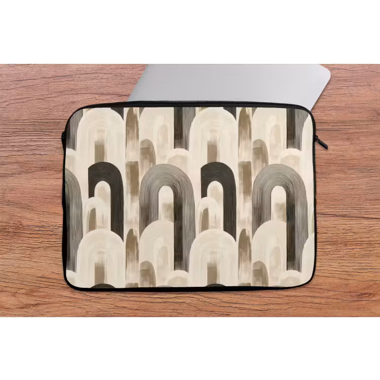 Laptophoes - Abstract - Patroon - Bogen — 2