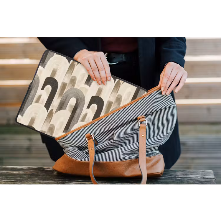 Laptophoes - Abstract - Patroon - Bogen — 4