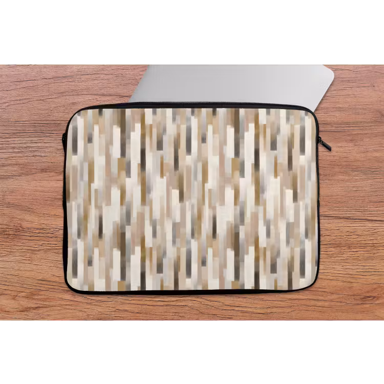 Laptophoes - Abstract - Patroon - Kwaststreken — 2