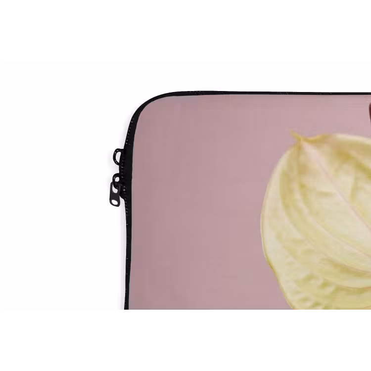 Laptophoes - Bloemen - Anthuriums - Geel - Roze — 6