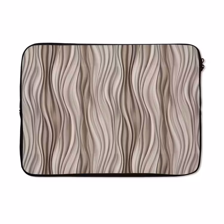 Laptophoes - Golven - 3D - Crème — 5