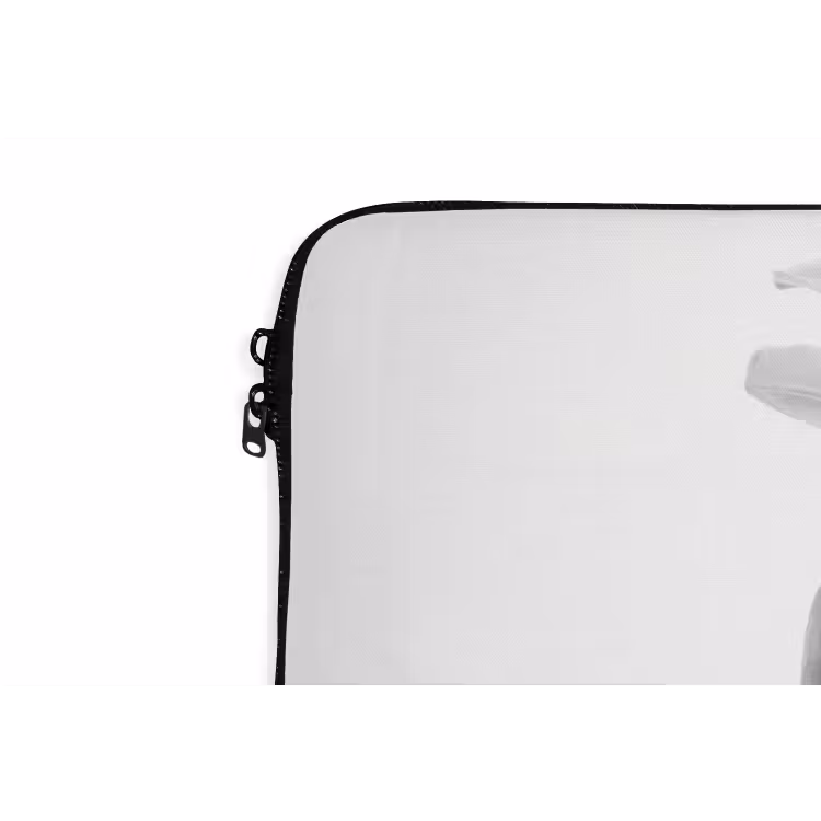 Laptophoes - Lelies - Elegant - Zwart - Wit — 6