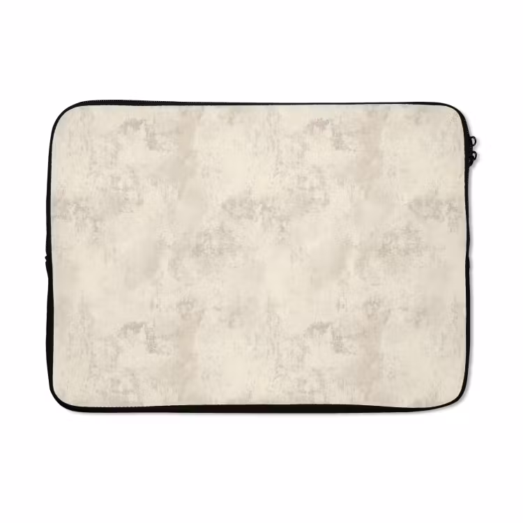 Laptophoes - Patroon - Organisch - Beige — 5