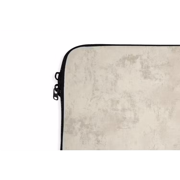 Laptophoes - Patroon - Organisch - Beige — 6