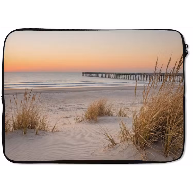 Laptophoes - Pier - Zonsondergang - Strand — 1