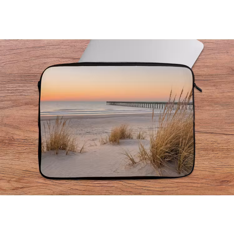 Laptophoes - Pier - Zonsondergang - Strand — 2