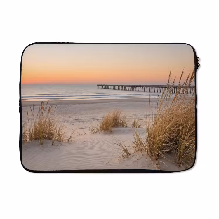 Laptophoes - Pier - Zonsondergang - Strand — 5