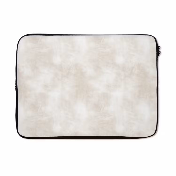 Laptophoes - Subtiel - Structuur - Beige — 5