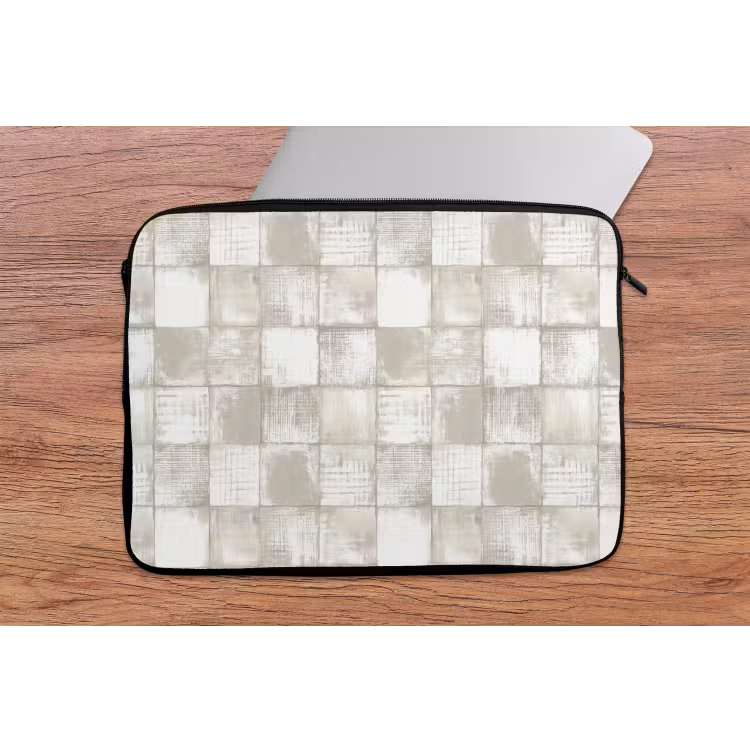 Laptophoes - Tegel - Patroon - Verweerd — 2