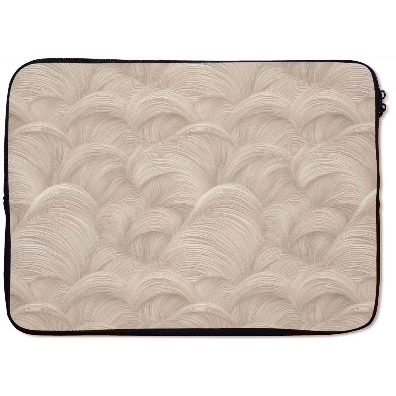 Laptophoes - Bogen - Patroon - Beige — 1