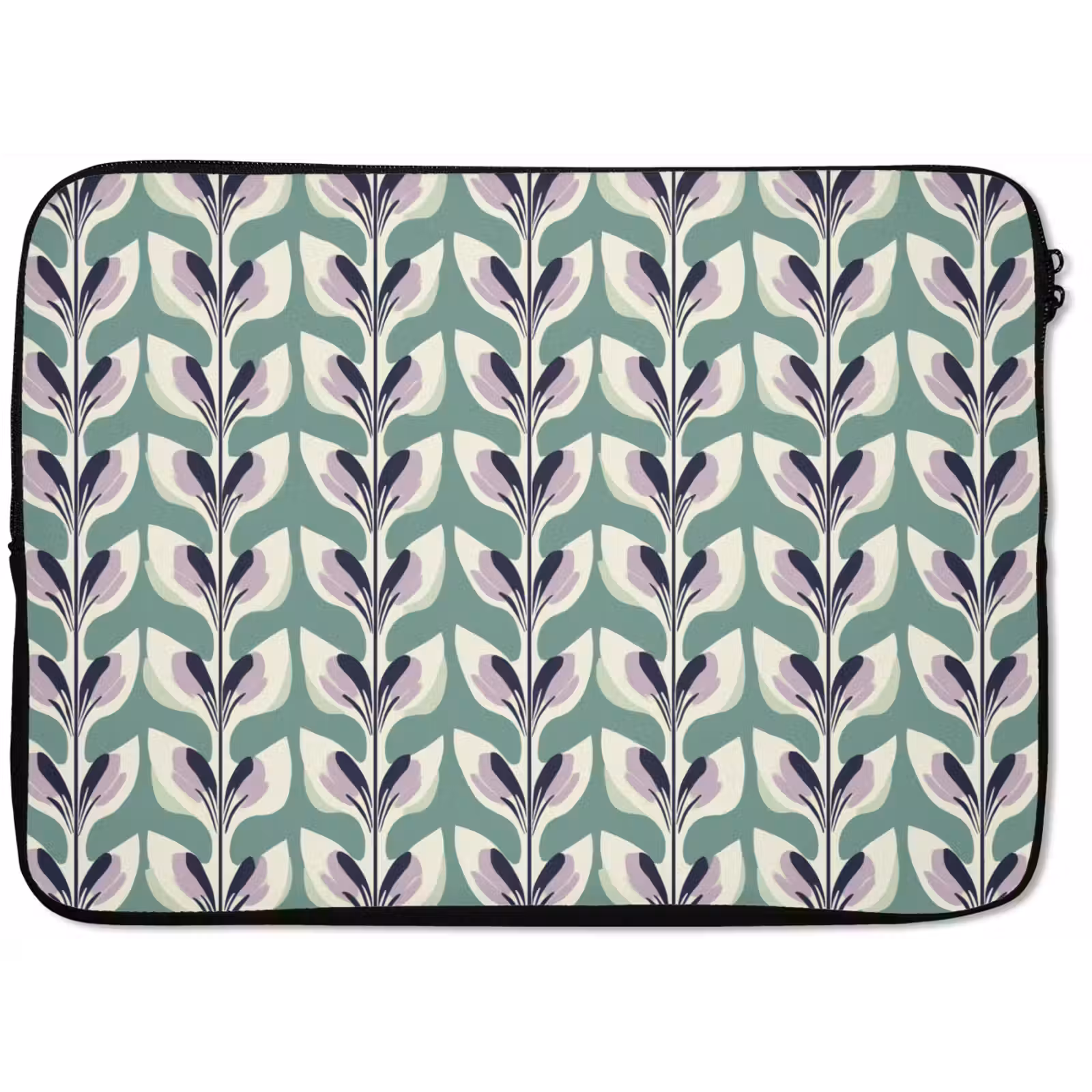 Laptophoes - Retro - Modern - Groen — 1