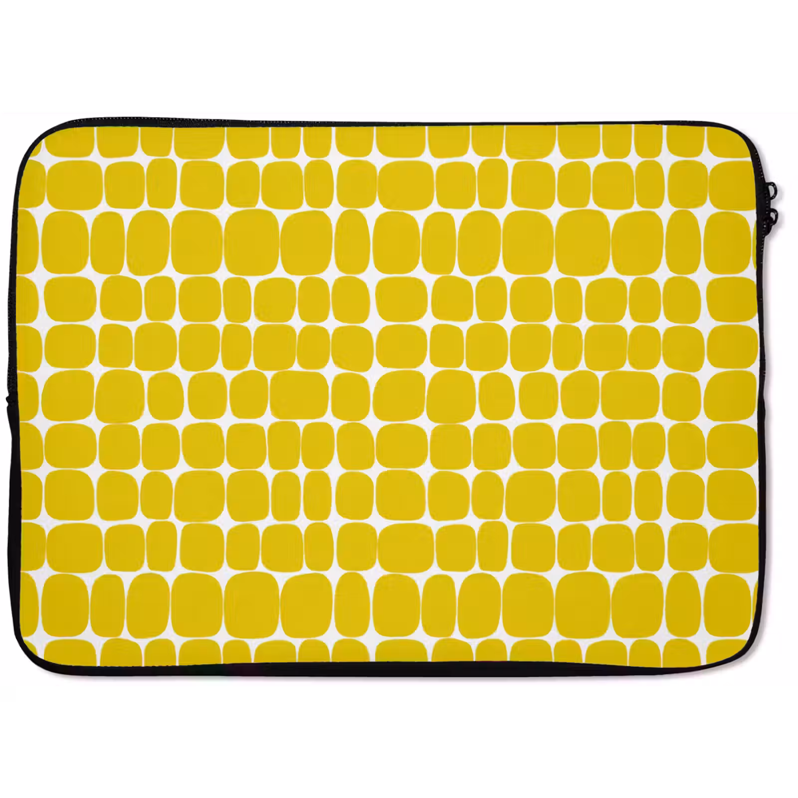 Laptophoes - Stippen - Modern - Geel — 1