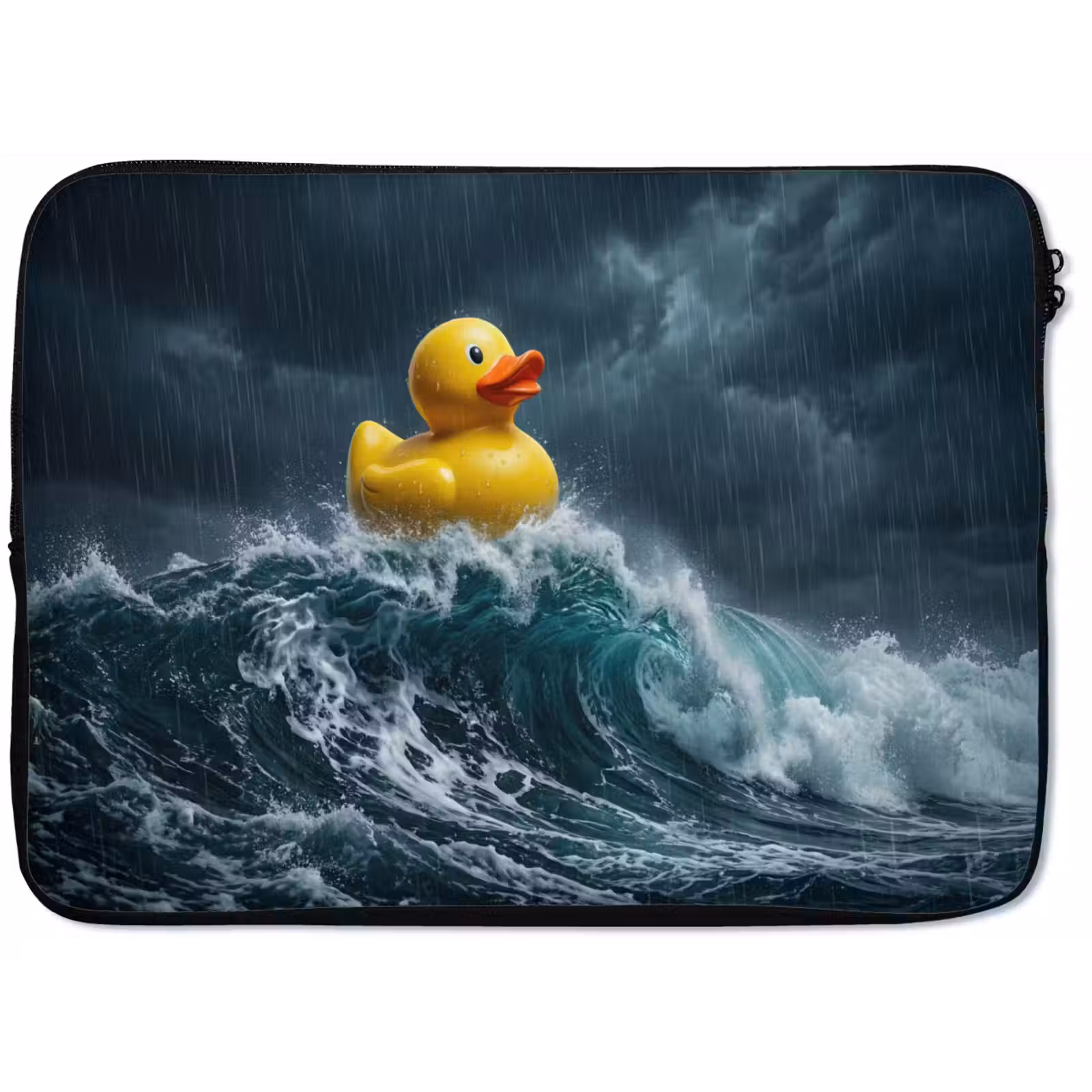Laptophoes - Storm - Badeend - Golven — 1