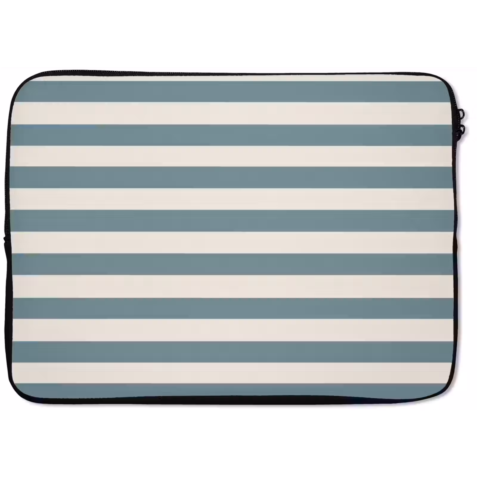 Laptophoes - Strepen - Modern - Blauw — 1