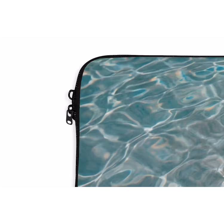 Laptophoes - Badeend - Zwemband - Geel — 6